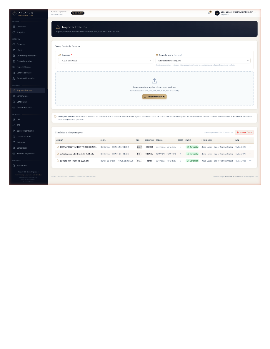 Gestão Financeira PJ - tela 10